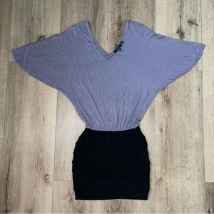 GUESS Grey Black Mini Dress Women’s Size XS